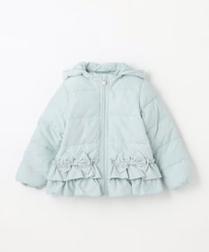 ANY KIDS 【洗濯機OK】中綿リボンコート