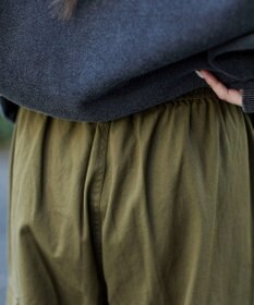 WEGO 【ウエストゴム/XSSMサイズ展開】ツイルイージーカーゴパンツ