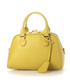 UNBILLION 【テレビ ドラマ着用アイテム】カシュカシュ cachecache / シボフェイクレザー2wayボストンバッグ