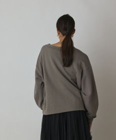 GRACE CONTINENTAL Catphoto裏毛トップ