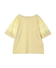 earth music&ecology フレア袖レースプルオーバー