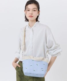 LeSportsac SMALL BUCKET TOTE/ジャスミンストライプ