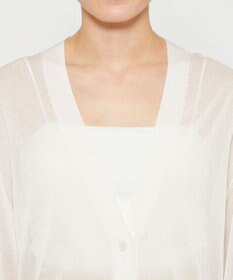 uncrave ラスターシアーニット ロングカーディガン