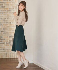 ANY SIS 【美人百花11月号掲載】クリアシェル イヤリング