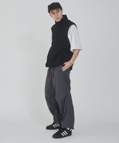 WEGO 【ウエストゴム/撥水/洗濯機可】ナイロンイージーパンツ