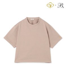 BEIGE， Organic Cotton / Cropped Short Sleeve T トップス