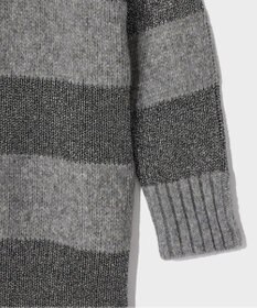 GRACE CONTINENTAL ラメボーダーニットトップ