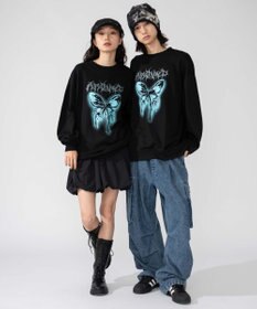 WEGO 【2025年秋冬新作/SMLXLサイズ展開/ユニセックス着用ITEM】アソートグラフィックプルオーバー
