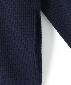 J.PRESS MEN 【High twist links】フルジップカーディガン