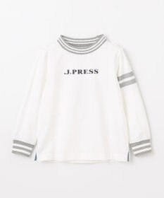 J.PRESS KIDS 【100-130cm】リブライン ロゴカットソー