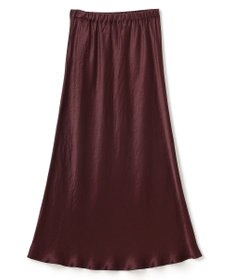 uncrave アセテートヴィンテージサテン バイアススカート