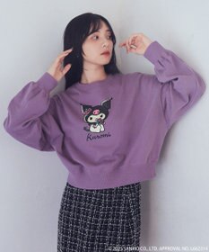 earth music&ecology マイメロディ＆クロミ／ｅａｒｔｈ　レトロアートスウェット