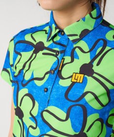 FILA GOLF／marie claire 【Loudmouth】柄ポロシャツ