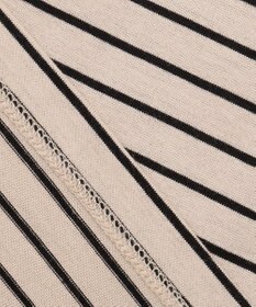 J.PRESS LADIES パネルボーダー ドルマン カットソー