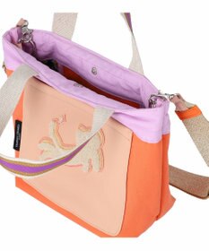 tsumori chisato CARRY キラミックスコンビ トートバッグ 2wayショルダー ネコ Sサイズ