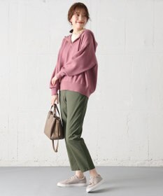 ANY 【UVカット/ウエストゴム/ストレッチ】大人の７daysデイリーパンツ