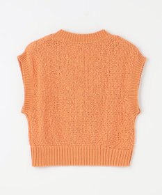 GRACE CONTINENTAL カノコショートニットトップ