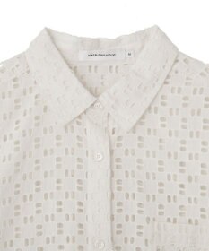 AMERICAN HOLIC 刺繍ショート半袖シャツ