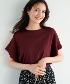 ANY SIS 【and GIRL掲載/アイスタッチ】フレンチスリーブ ニット