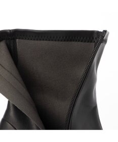 MODE ET JACOMO <carino>【レイン対応】ストレッチヒールブーツ （ブラック）
