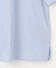 J.PRESS LADIES 【洗える】Betterコットンポリエステル ストライプ シャツカラーブラウス