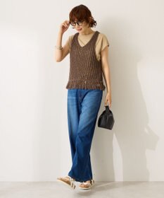 AMERICAN HOLIC 【前後2WAY】フリンジショートベスト