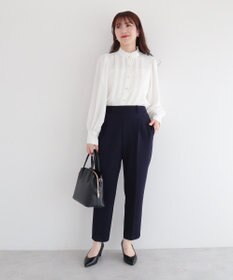 Green Parks きれいシルエットパンツ（テーパード）