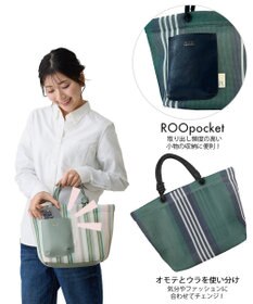 ROOTOTE 1084【手洗い可能】SC.デリ.ストライプ.ウエッファ-B