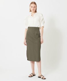 BEIGE， HYACINTH / スタンドカラーブラウス