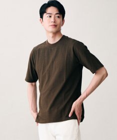 JOSEPH ABBOUD 【オリジナルジャージ生地/サラリ清涼/上質感】コンパクトブロックリンクス ドレス Ｔシャツ