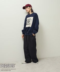 Green Parks ■PEANUTS スヌーピーミニ刺繍キャップ