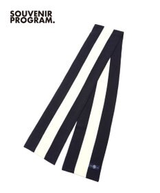 J.PRESS MEN 【J.PRESS ORIGINALS】【UNISEX】Wool Polyester Knit School Muffler