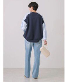 AMERICAN HOLIC イージーケア異素材ポンチプルオーバー