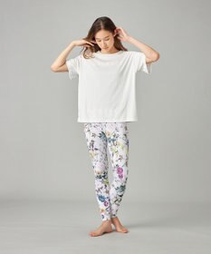 Chacott Chacott BALANCE ローズガーデンプリントレギンス
