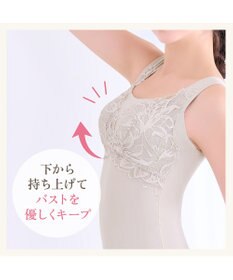 BRADELIS New York 【BRADELIS NewYork peace】シルク混素肌しっとりハッピーバストキャミ26 補正下着 カップ付き ブラトップ ブラキャミソール シェイパー