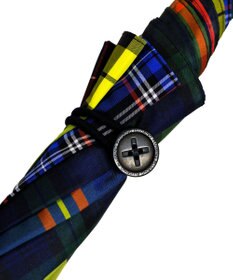 +RING 【限定/日本製】晴雨兼用傘（長ショート）チェック CHK SR282