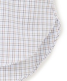 J.PRESS MEN 【EXTRA COMFORT / 形態安定・ストレッチ・抗菌防臭・速乾】ピンオックス サマーチェック 半袖シャツ/B.D.