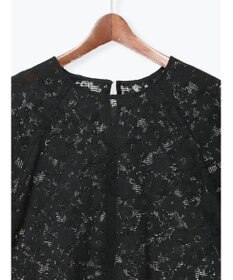 Te chichi メッシュレースボリュームスリーブブラウス
