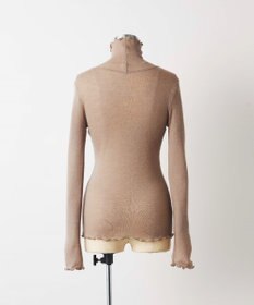 TOQUE 24AW新作〈高垣麗子さん着用〉針抜きスムスハイネックＴ