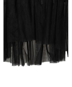 Green Parks リボンチュールデザインブラウス