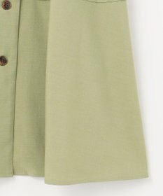 Feroux 【洗える】パフスリーブシャツ ワンピース