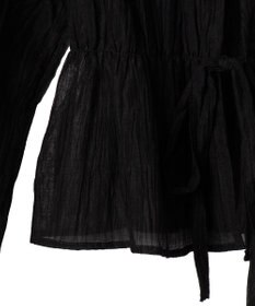 WEGO マルチWAY楊柳シアーシャーリングリボンブラウス