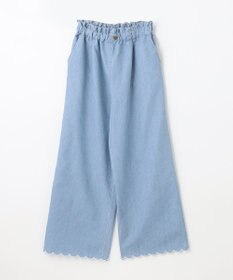 ANY KIDS デニム ワイド パンツ