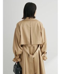 Green Parks ・Ｐｅｔｉｔ　Ｆｌｅｕｒボリュームスリーブトレンチコート