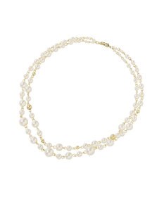 earth music&ecology ３連パールネックレス