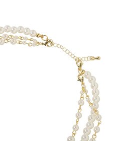 earth music&ecology ３連パールネックレス