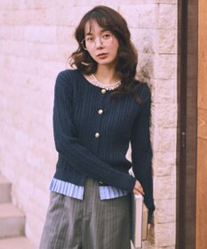 earth music&ecology ３連パールネックレス