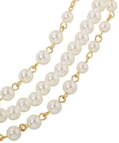 earth music&ecology ３連パールネックレス