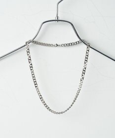 WEGO 【ユニセックス着用ITEM/ネックレス付き】アクセ付きグラフィックT（S）