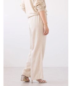 AMERICAN HOLIC 接触冷感リネンブレンドワイドパンツ